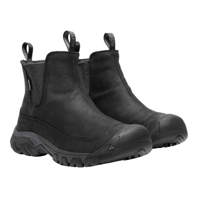 Keen Men's Anchorage III Waterproof Winter Boots Black Atmosphere.ca