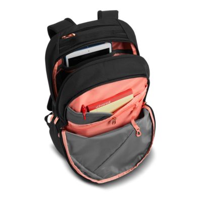 north face burnt coral backpack