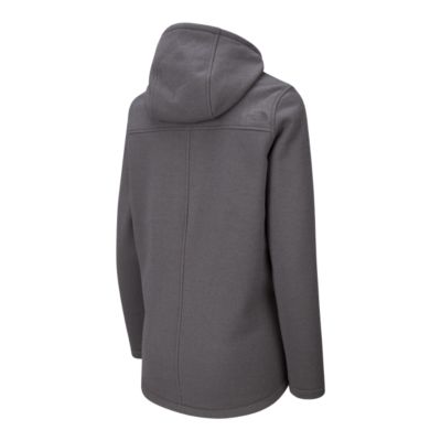 north face knit stitch fleece hoodie