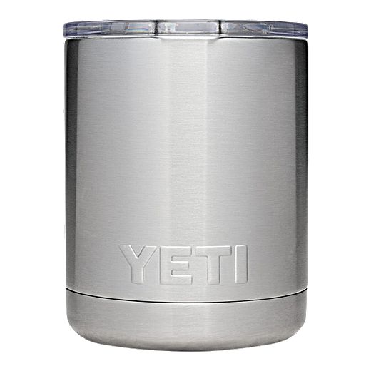 YETI Rambler 10 oz Lowball with Lid - Stainless