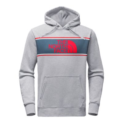 north face light grey hoodie
