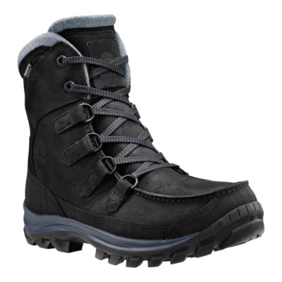 black winter timberland boots