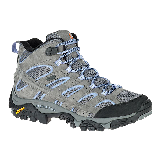 Merrell Women S Moab 2 Mid Waterproof Hiking Boots Grey