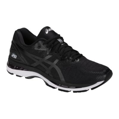asics nimbus 20 mens black