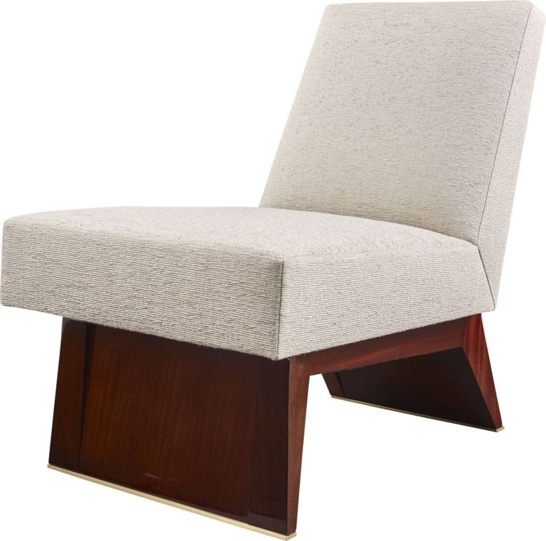 Wedge Slipper Chair By Thomas Pheasant, Thomas Baker Outdoor Furniture