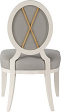 Oval X-Back Dining Side Chair alt image