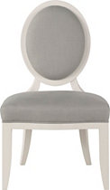 Oval X-Back Dining Side Chair alt image