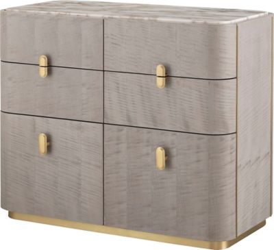 38" Wide 6 Drawer Credenza