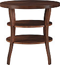 Round Tiered End Table alt image