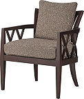 Double X Back Lounge Chair