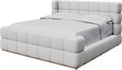 Quilted Queen Bed - 47" Headboard
