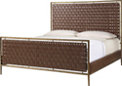 Woven Leather Bed