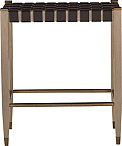 Woven Leather Counter Stool alt image