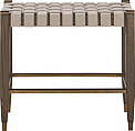 Woven Leather Bench alt image