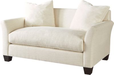 Bespoke Loveseat with Shelter Weltless Arm