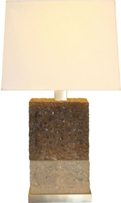 Carved Crystal Table Lamp (base only)