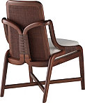 Knot Side Chair - Walnut alt image