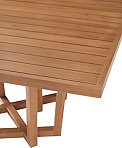 Cutter Square Dining Table - Wood Top alt image