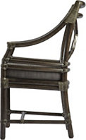 Rattan Target Arm Chair alt image