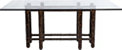 Rectangular Dining Table in Black Bamboo alt image