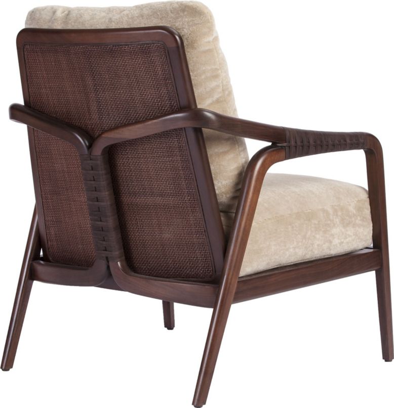 Knot Lounge Chair by McGuire Originals MCA102 Baker Furniture