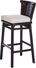 Laced Rawhide Barstool