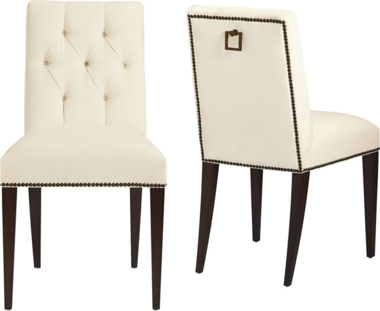 St. Germain Tufted Side Chair by Thomas Pheasant - BA7846