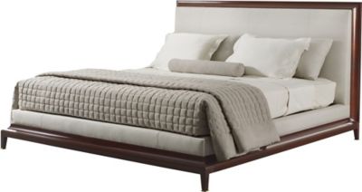 Moderne Platform King Bed (Modern Stitch)