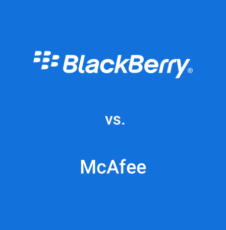 BlackBerry vs. McAfee