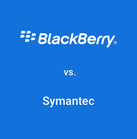 BlackBerry vs. Symantec