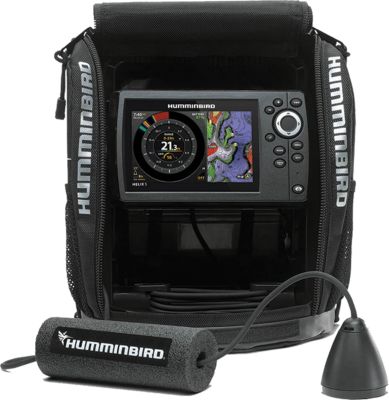 Humminbird 4117301 Ice Helix 5 CHIRP GPS G3 Fishfinder & Chartplotter