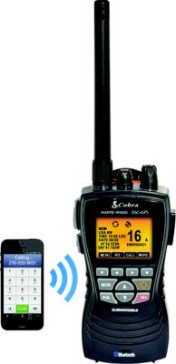 6W FLOATING VHF GPS & BT HH VHF DSC RADIO W/BLUETOOTH INCLUDING REWIND-SAY-AGAIN