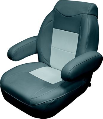 PONTOON RECLINING HELM-PLAT W/ RECLINE