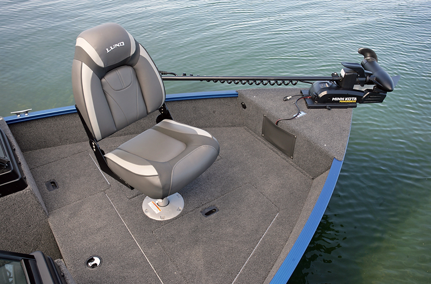 1650 Angler Sport Bow Deck with Seat
