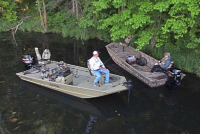 camo bass fishing boats