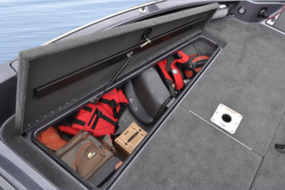 219 Pro-V GL Bow Deck Port Storage Compartment