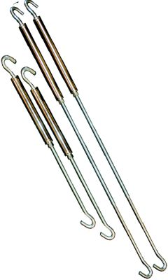 Happi Jac 182898 Direct-To-Frame Tiedown Systems, Turnbuckle Set, FM-TB