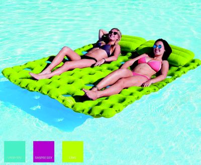 Airhead AHSC016 Sun Comfort Pool Mattress Double, Lime