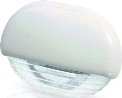 LED STEP LAMP WHT LED CHR CAP