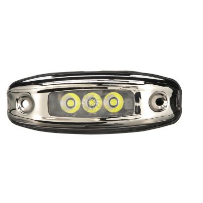 WTR DRAGON W/SS COV 3LED WHITE 1500 LUMENS