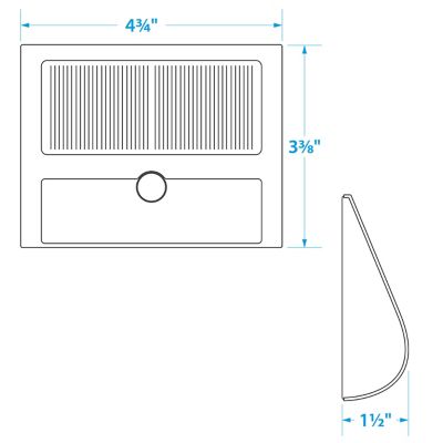 SOLAR SIDE MOUNT DOCK LED