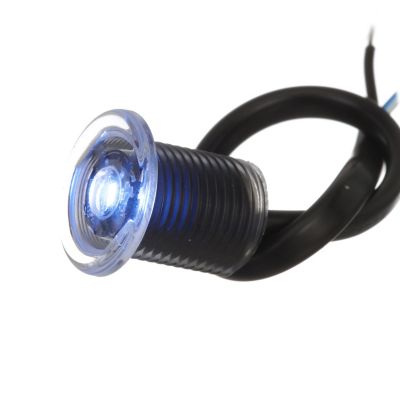 MINI LIVEWELL LIGHT SS BLUE