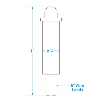 INDICATOR LAMP-1/4