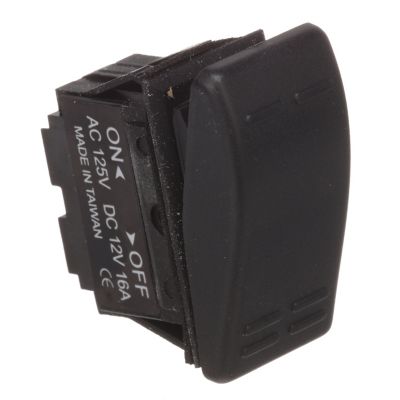 ROCKER SWITCH ON-OFF SPST BLK