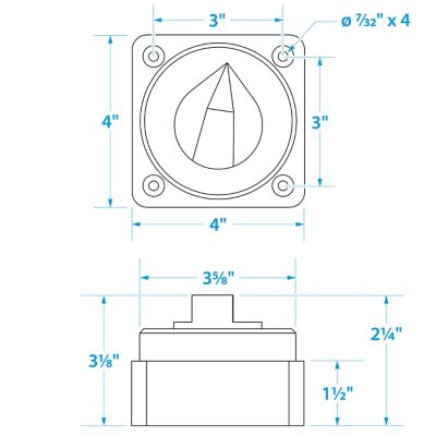 BATTERY SELECT SWITCH-COMPACT