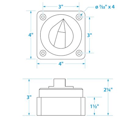 BATTERY SELECT SWITCH-COMPACT