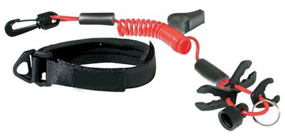 Seachoice 11721 Ultimate Lanyard, Red/Black