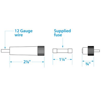 IN-LINE FUSE HOLDER-HD30AMP