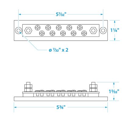 TERMINAL BLOCK-10 GANG