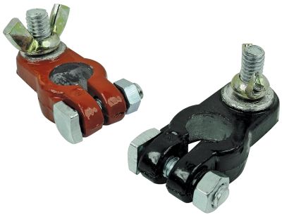 BATT TERMINALS MARINE 2/PK R/B EXOPY COATED